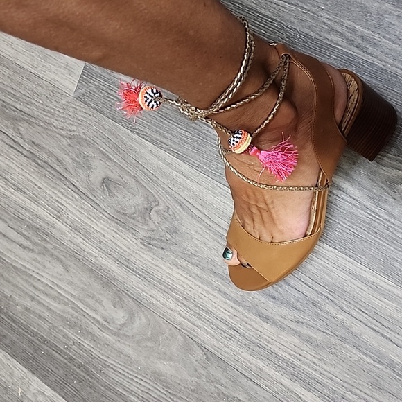 Sam Eldeman ankle wrap sandals - Picture 10 of 11